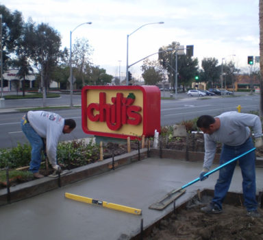 Restaurant Curb and Sidewalk Expansion