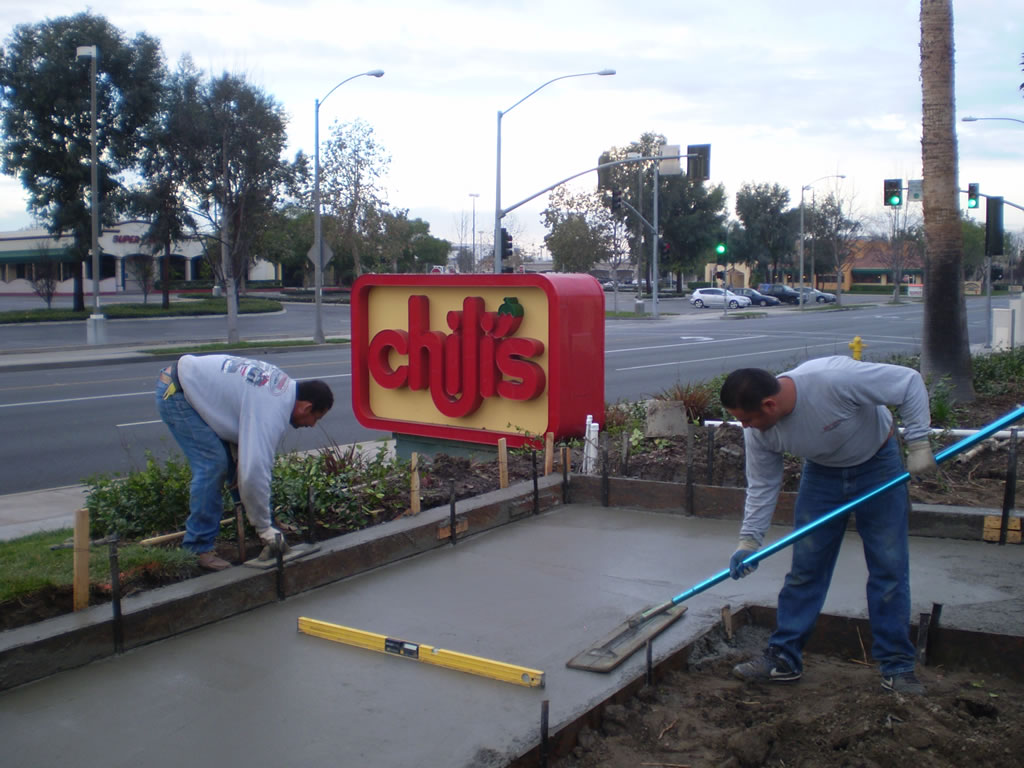 Restaurant Curb and Sidewalk Expansion