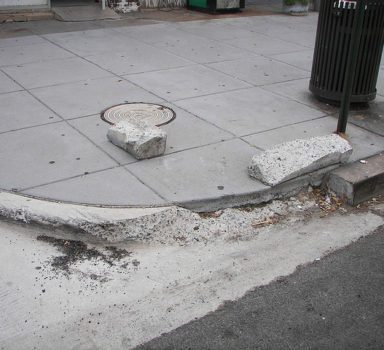 Broken Curb Repair