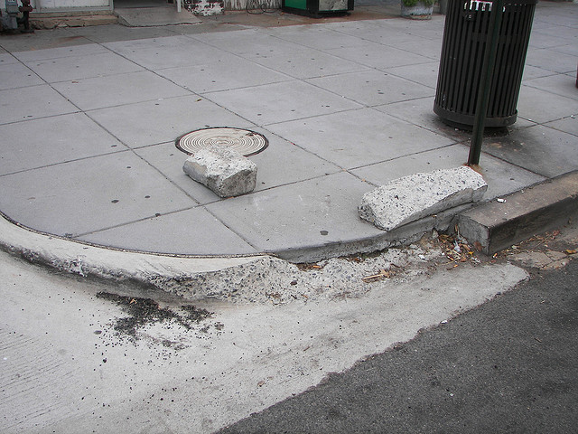 Broken Curb Repair