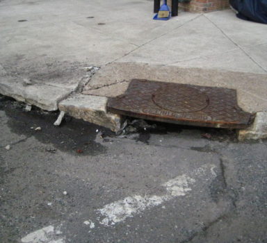 Cracked Curb Repair