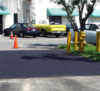 Parking Lot Large Pot Hole Repair