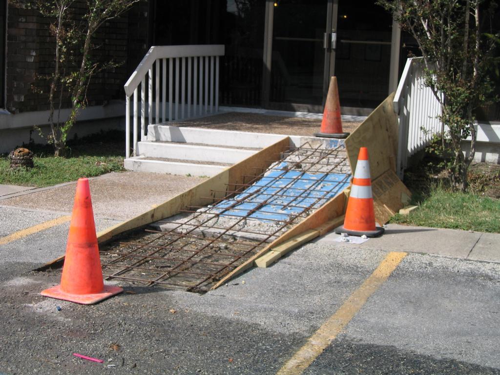Stairs to Wheelchair Ramp Conversion