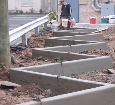 Zig-Zag curb install